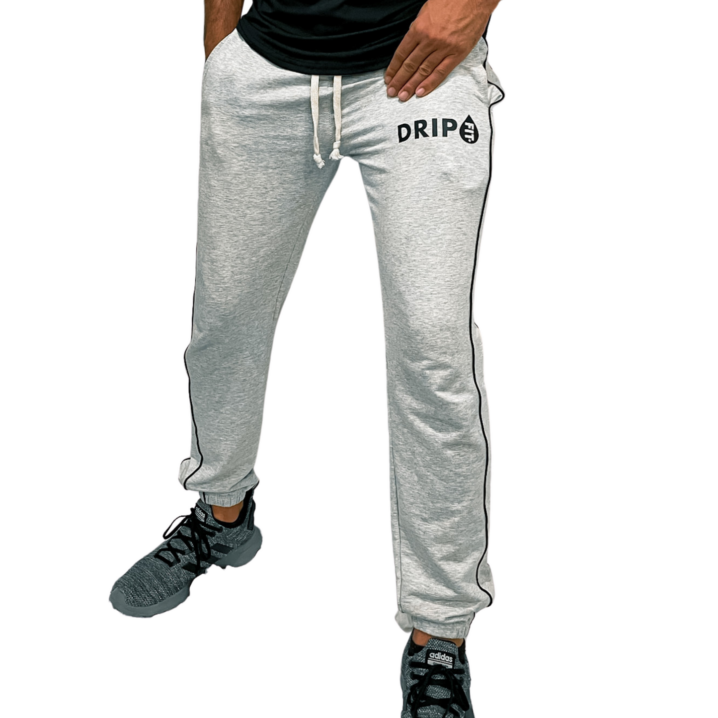 Essential Joggers with Side Stripe