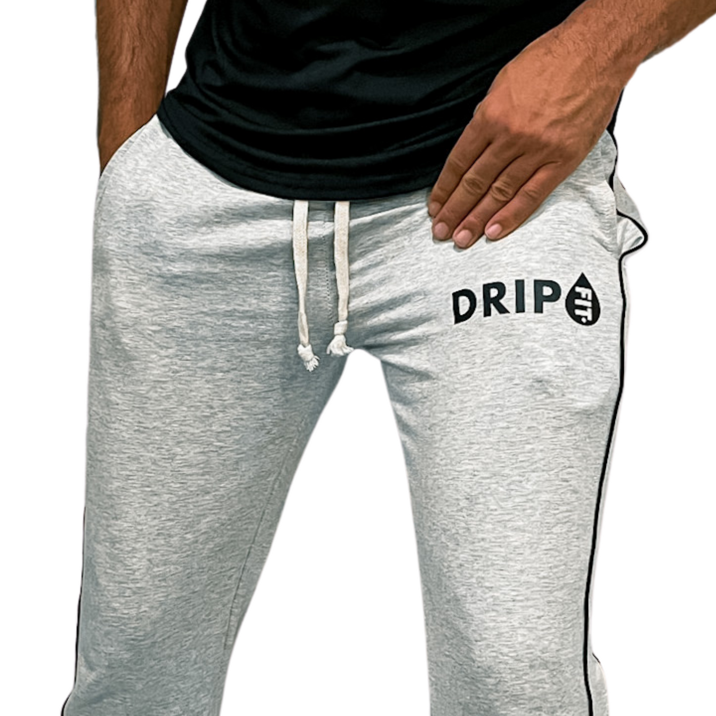 Essential Joggers with Side Stripe